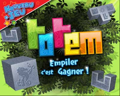 Nouveau jeu sur ilojeu - totem