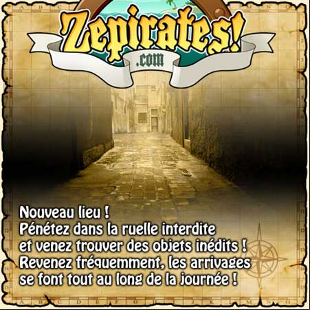 La ruelle interdite sur zepirates