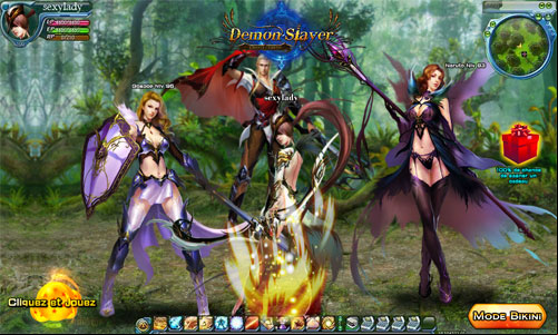 Nouveau mmorpg sur navigateur - demon slayer