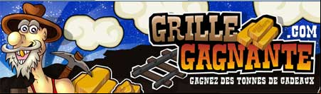Gagner des cadeaux sur grille gagnante