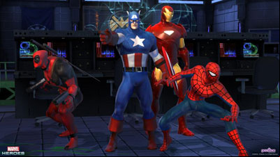 Nouveau jeu d'action - marvel heroes