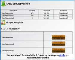 copie d'écran de Colons Jeu De RPG