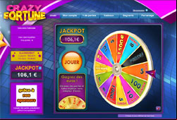 copie d'écran de Crazy Fortune
