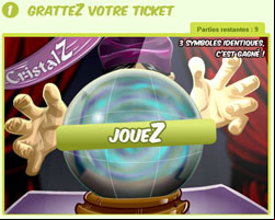 copie d'écran de Grattez