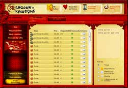 copie d'écran de Shogun Kingdoms