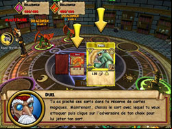 copie d'écran de Wizard 101